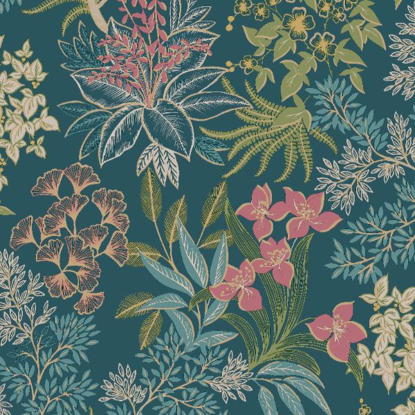 14220 Imaginarium Full Bloom Teal