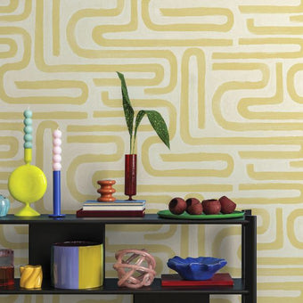 14231 Imaginarium Brushed Geo Ochre