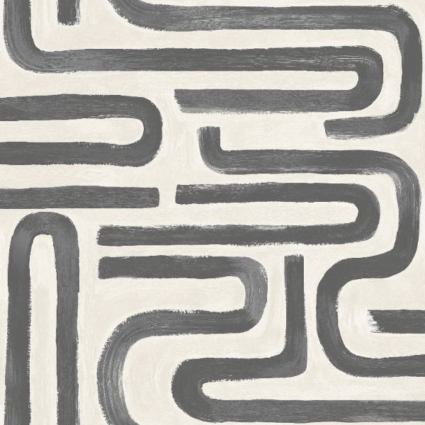 14233 Imaginarium Brushed Geo Charcoal