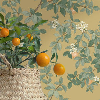 14241 Imaginarium Orange Tree Ochre