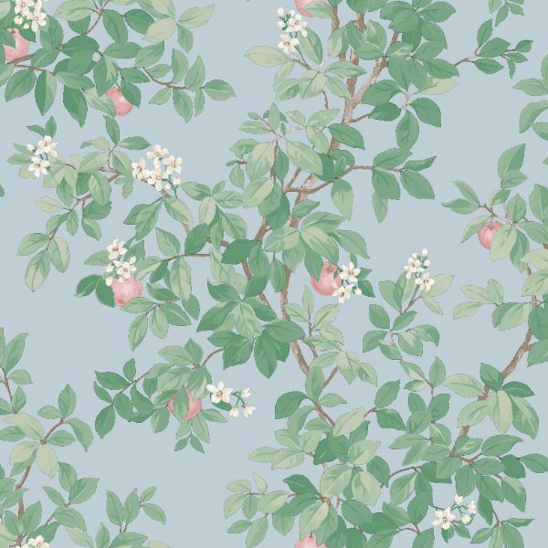 14243 Imaginarium Orange Tree Sky Blue
