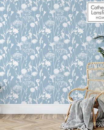 Meadowsweet Floral 165583 Blue