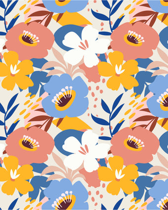 Take it Easy  - Pastel -  [Custom printed at R598/m²]
