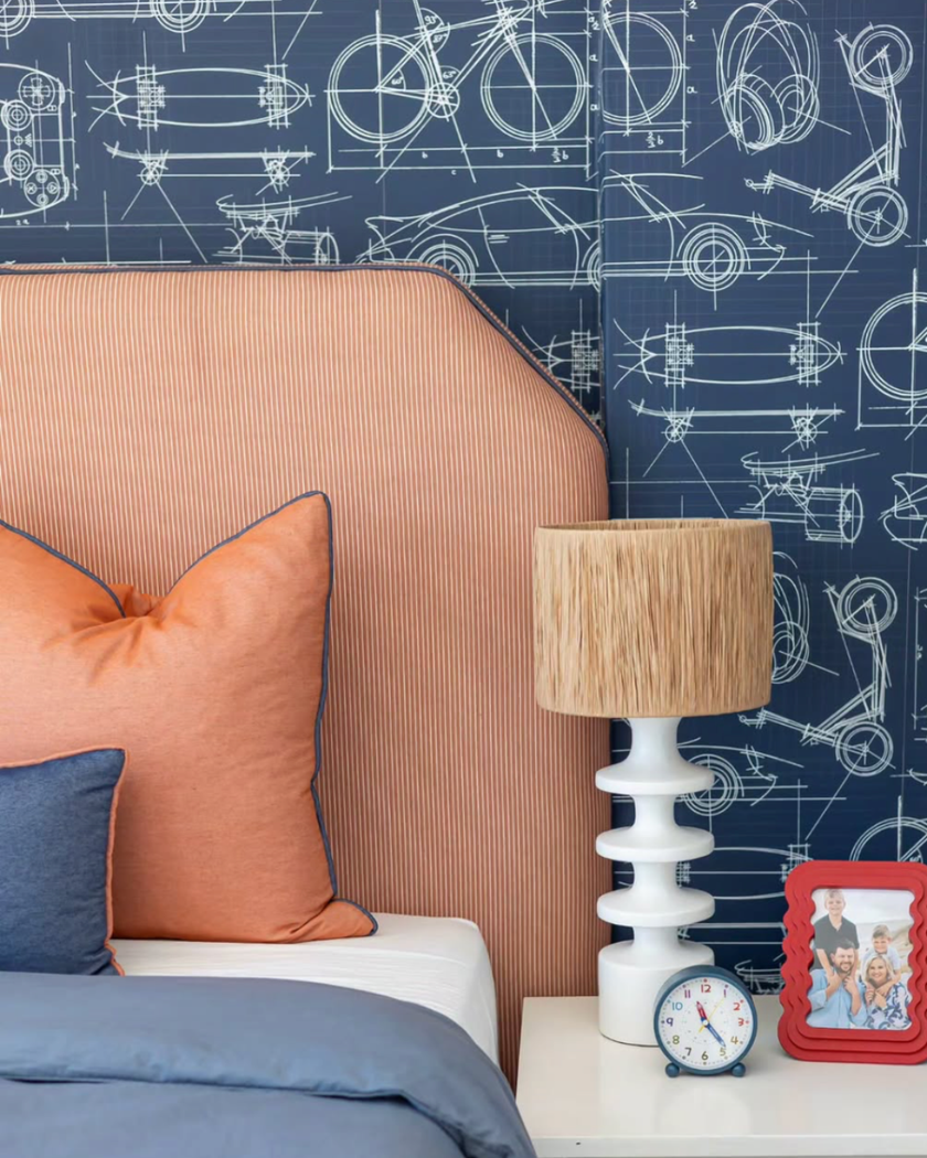 641025 Technic Navy Blue Wallpaper