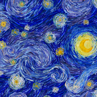 Starry Night  -  [Custom printed at R560/m²]