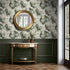 Muriva Elysian Large Floral Wallpaper 212503 Green/Gold
