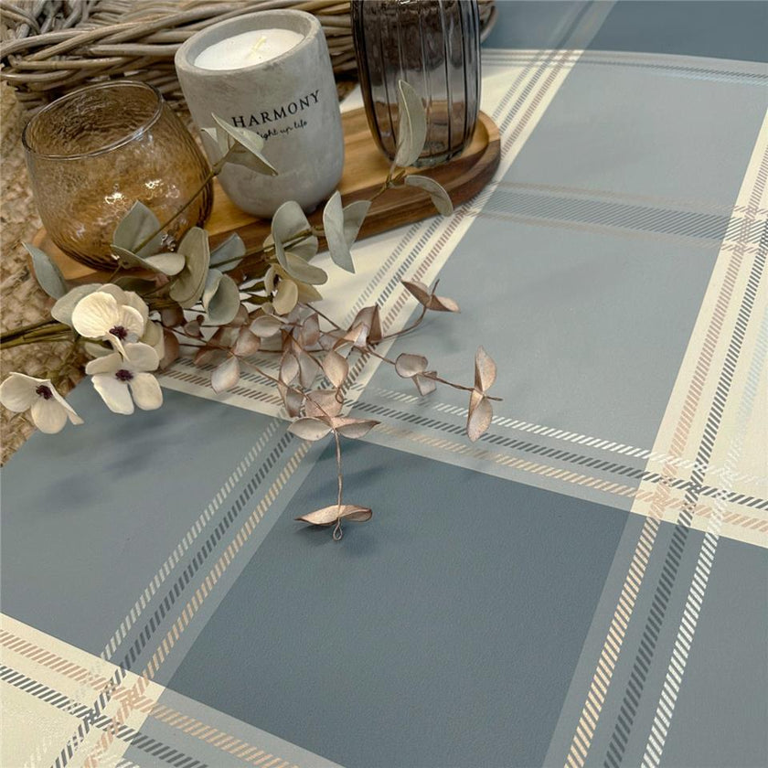 Bramble Check Wallpaper 2306 Blue