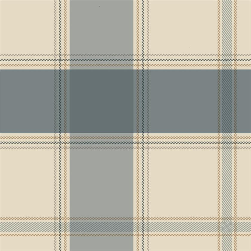 Bramble Check Wallpaper 2306 Blue