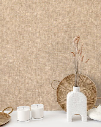 Artist 27257 Textile Plain Apricot