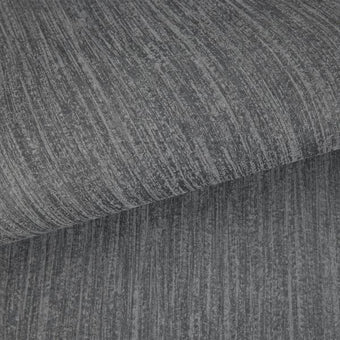 27972 Line and Leaf Plain Texture Anthracite