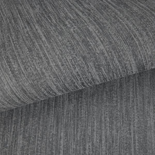 27972 Line and Leaf Plain Texture Anthracite