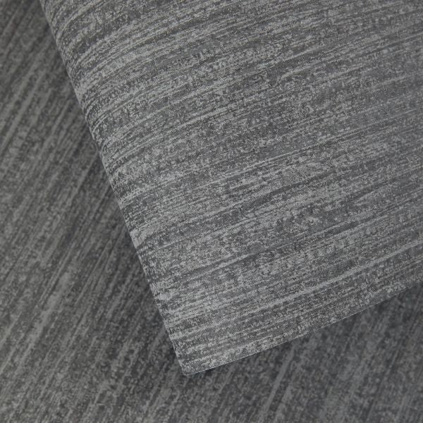 27972 Line and Leaf Plain Texture Anthracite