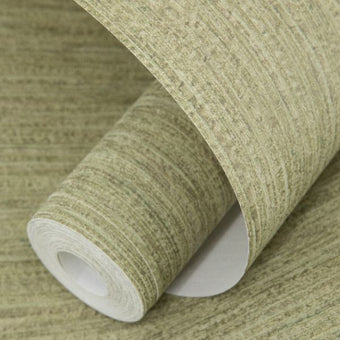 27974 Line and Leaf Plain Texture Olive