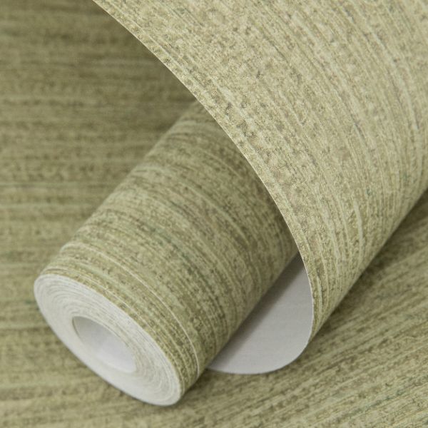 27974 Line and Leaf Plain Texture Olive