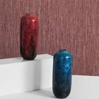27977 Line and Leaf Plain Texture Ruby