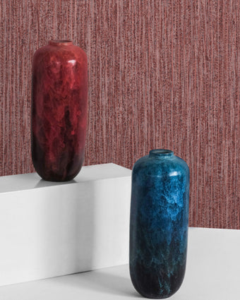 27977 Line and Leaf Plain Texture Ruby