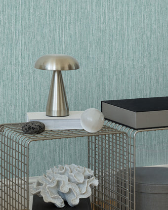 27981 Line and Leaf Plain Texture Light Ocean