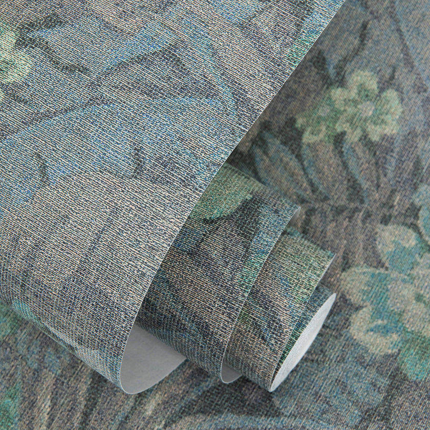 28019 Arazzo Palma Turquoise
