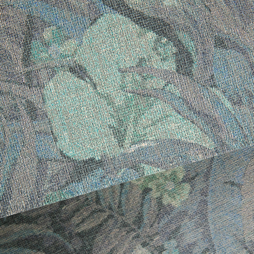 28019 Arazzo Palma Turquoise