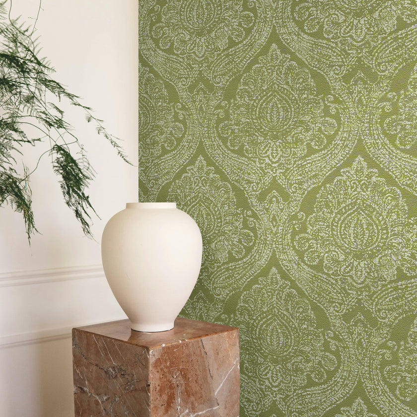 28033 Arazzo Damasco Green