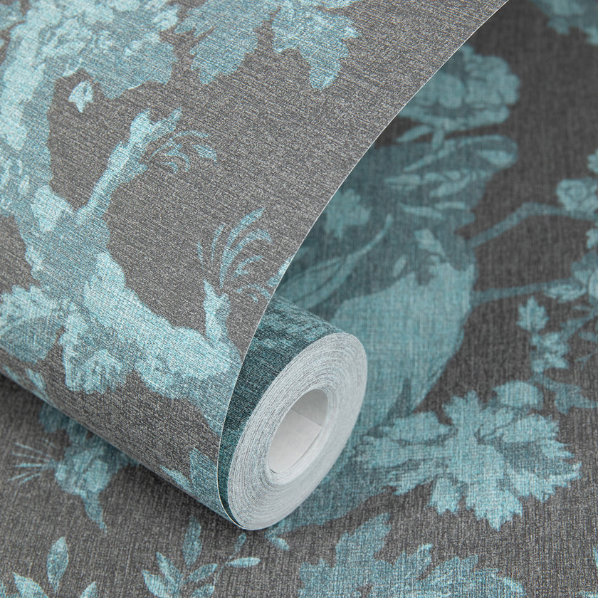28039 Arazzo Ucello Turquoise