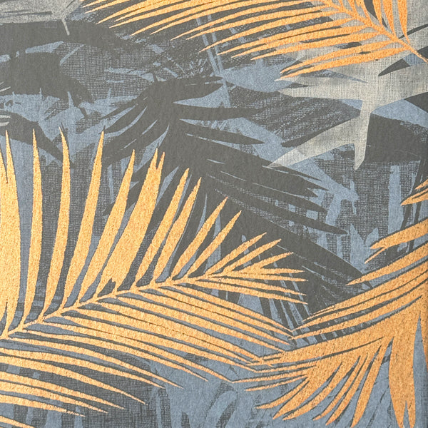 Bronze and Charcoal Leaves LV11404