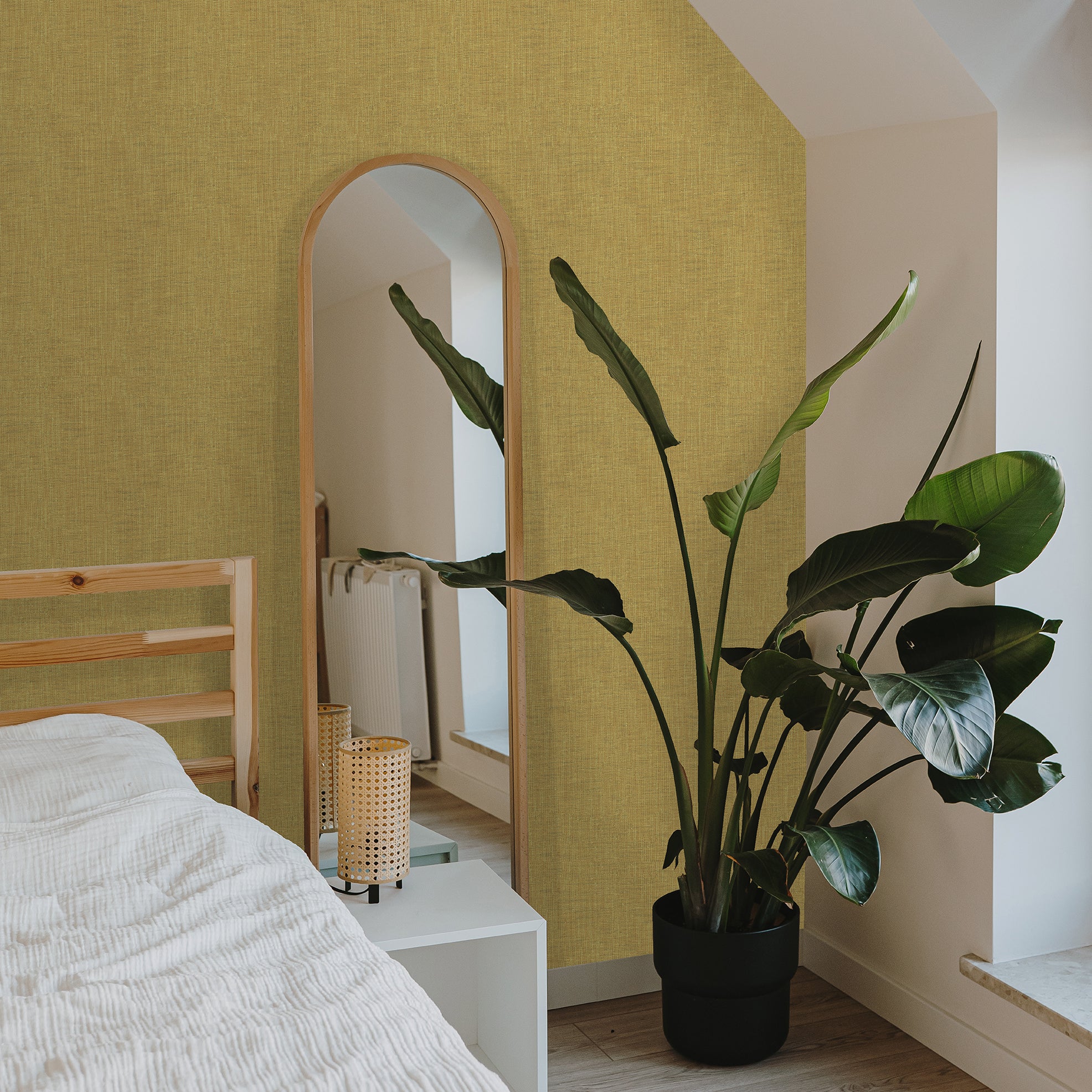 65603 Tesoro Collage Uni Giallo – Sasi Wallpaper