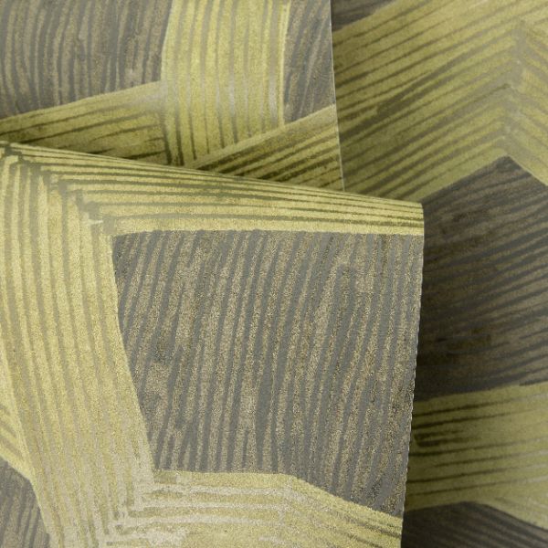 65792 Line and Leaf Crisscross Olive