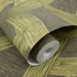 65792 Line and Leaf Crisscross Olive