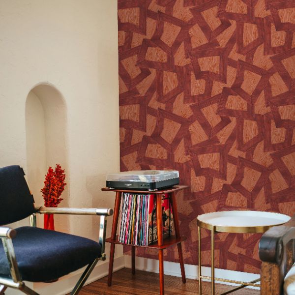 65795 Line and Leaf Crisscross Brick