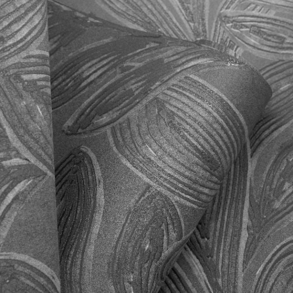 65797 Line and Leaf Fern Anthracite