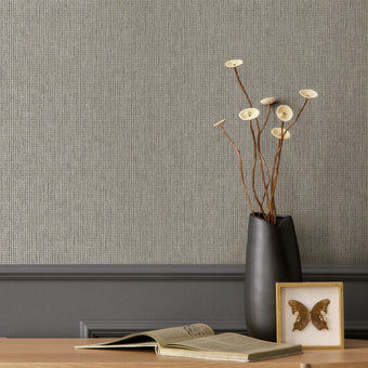 66133 Textura Pique Charcoal