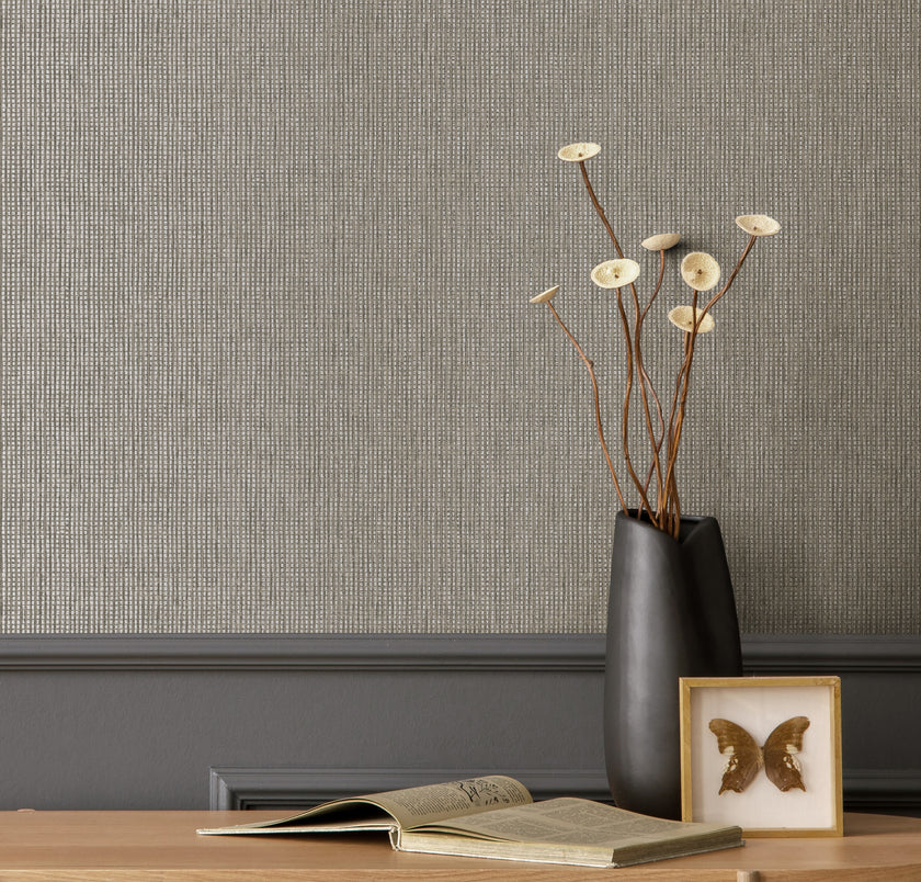 66133 Textura Pique Charcoal