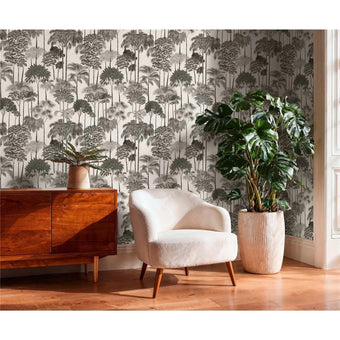 Cuba Palm Vinyl Wallpaper 791625