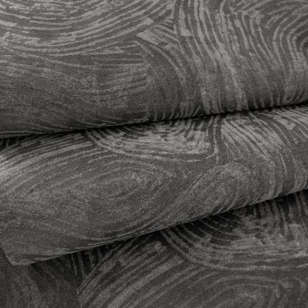 81443 Line and Leaf Pebble Anthracite