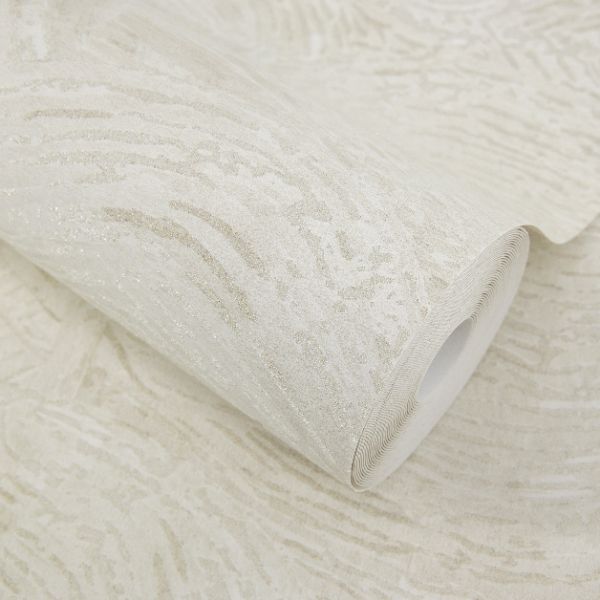 81444 Line and Leaf Pebble Ivory