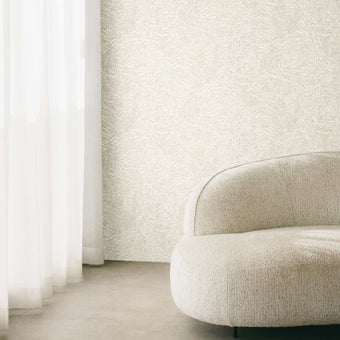 81444 Line and Leaf Pebble Ivory