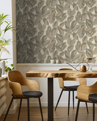 91592 The Lost Gardens Nicolai Leaf Beige