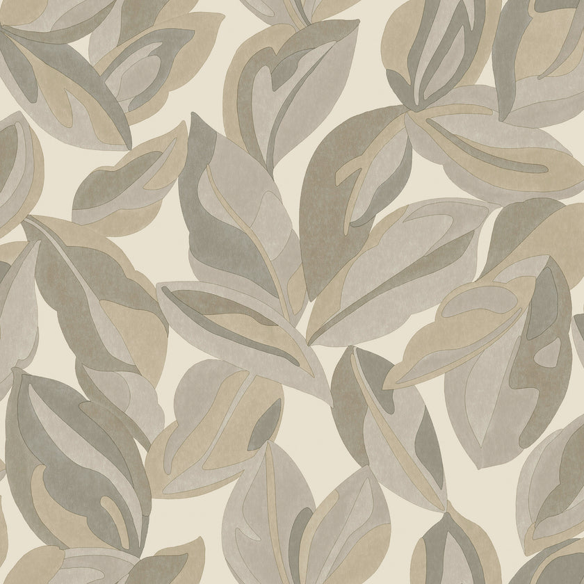 91592 The Lost Gardens Nicolai Leaf Beige