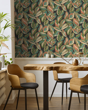 91593 The Lost Gardens Nicolai Leaf Charcoal