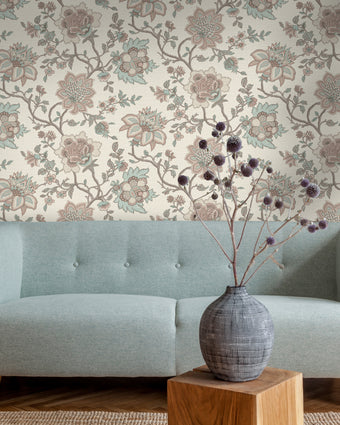 91612 The Lost Garden Regan Pink Teal
