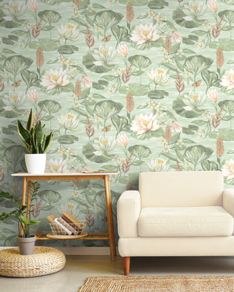 91641 The Lost Garden Water Lily Green