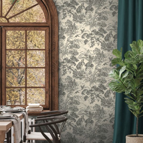 91703 Arboretum Natoru Charcoal Cream