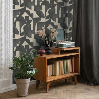 91711 Arboretum Linnet Cream Charcoal