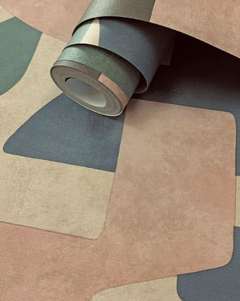 91713 Arboretum Linnet Taupe Aqua
