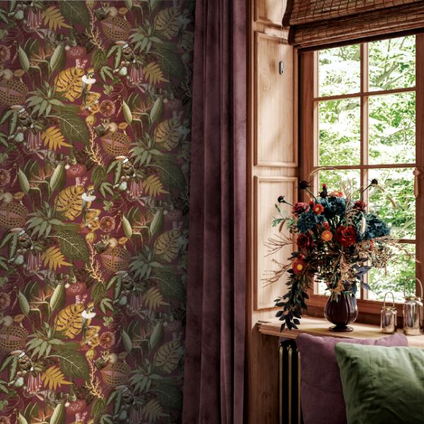 91769 Arboretum Reverie Burgundy