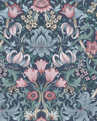 91903 Tales of the Manor Fleurmont Navy Blush