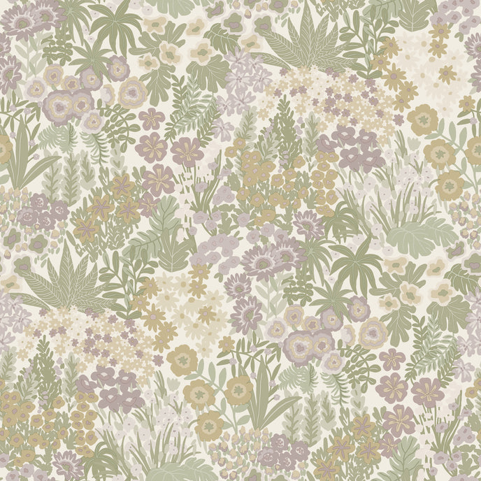 91923 Tales of the Manor Lysandra Cream Heather – Sasi Wallpaper