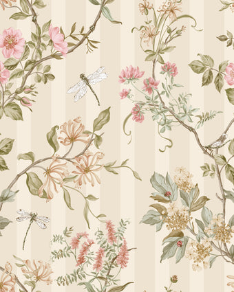 91932 Tales of the Manor Camberley Cream Coral