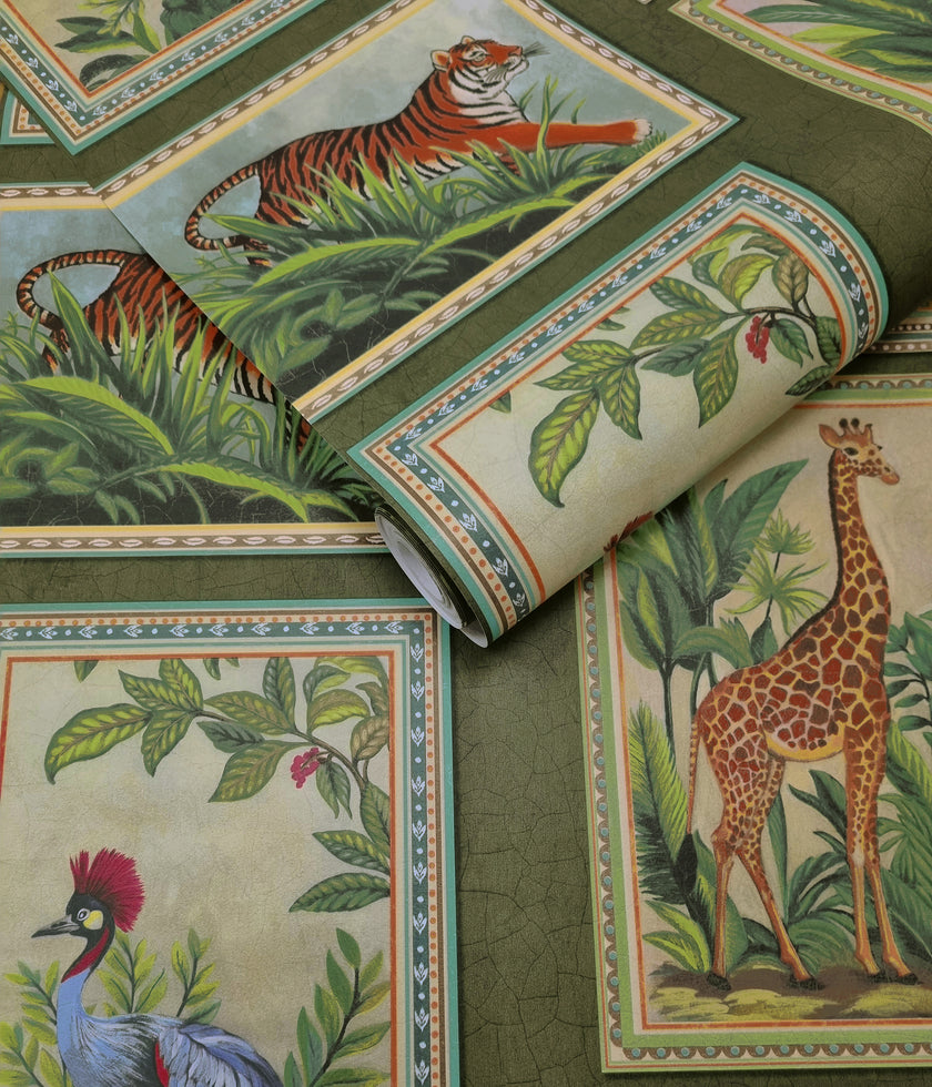 92011 Wanderlust Menagerie Green